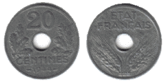 20 Centimes FER