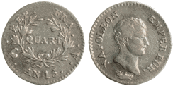 Quart NAPOLEON EMPEREUR Calendrier r�volutionnaire