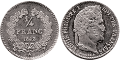 1/4 Franc LOUIS-PHILIPPE