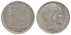 20 Francs TURIN