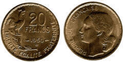 20 Francs G. GUIRAUD