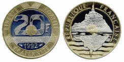 20 Francs MONT SAINT-MICHEL