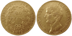 20 Francs BONAPARTE PREMIER CONSUL