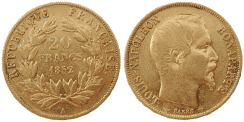 20 Francs LOUIS-NAPOLEON