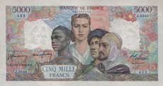 5000 Francs Empire Français
