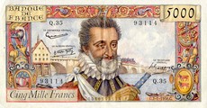 5000 Francs Henri IV