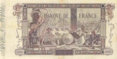 5000 Francs Oeuvre de Flameng