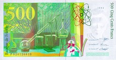 500 Francs Pierre et Marie Curie